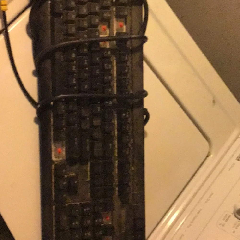 Old computer, and PC three bills and microphones they’re black and been usedonce